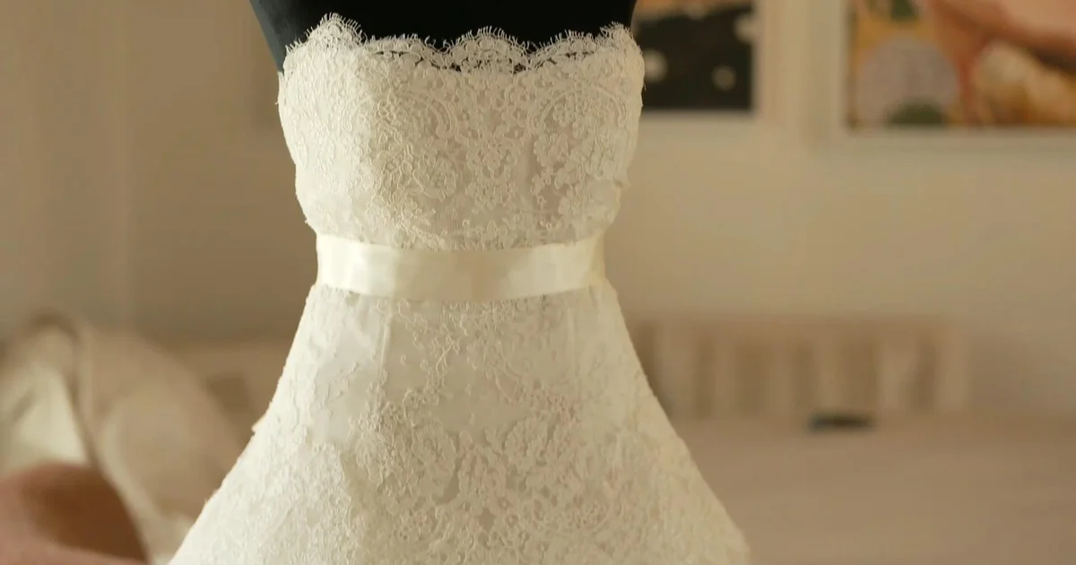 How a single wedding dress created sisterhood among 13 brides