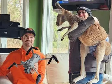  Chesney the kangaroo flees petting zoo for three days on the lam