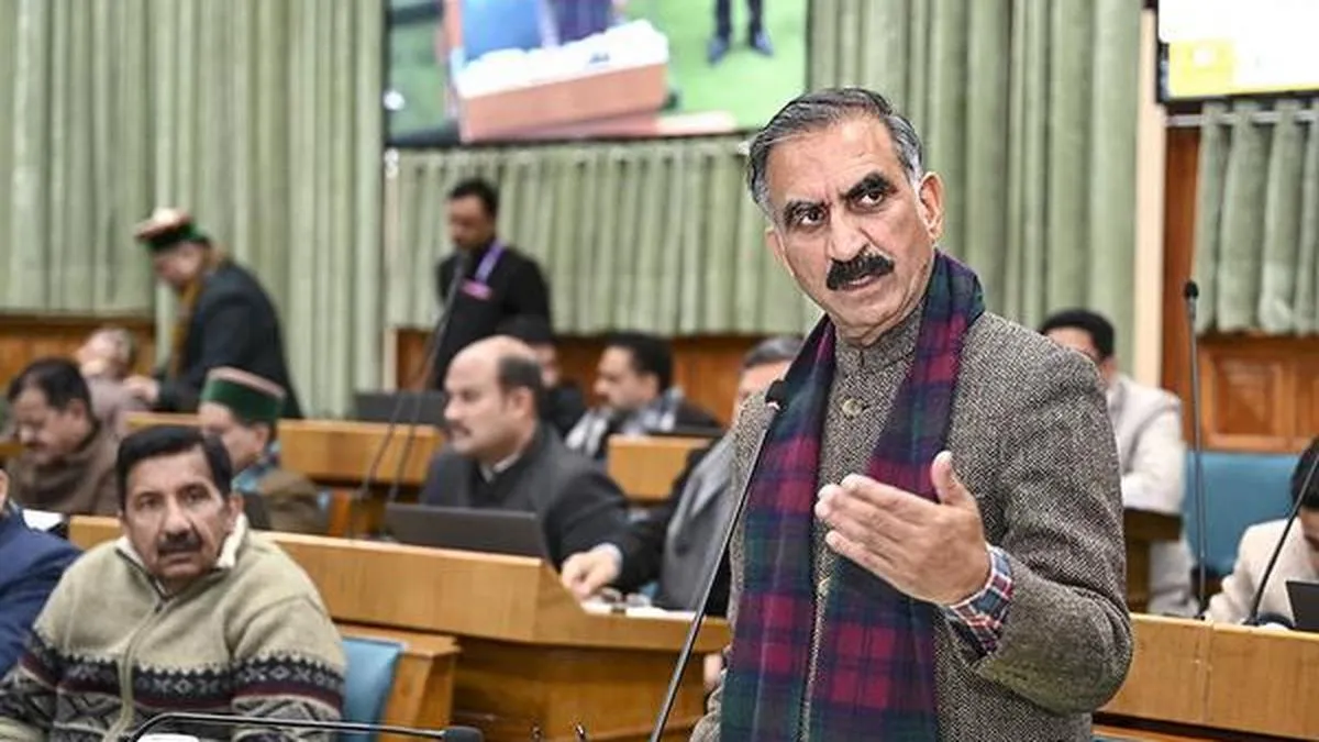 Himachal CM Sukhu presents ₹54,928-crore budget for 2026-27