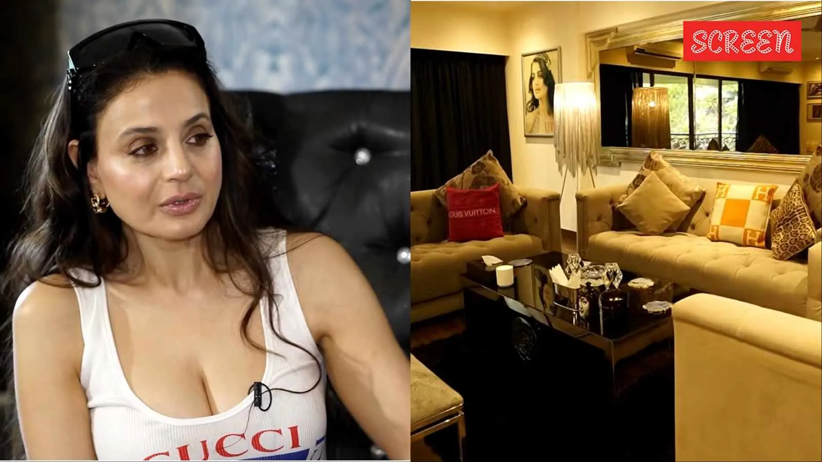 &lsquo;My love for luxury comes from my travels across world&rsquo;: Inside Ameesha Patel&rsquo;s Mumbai home featuring Versace luxury and a rare MF Hussain collection