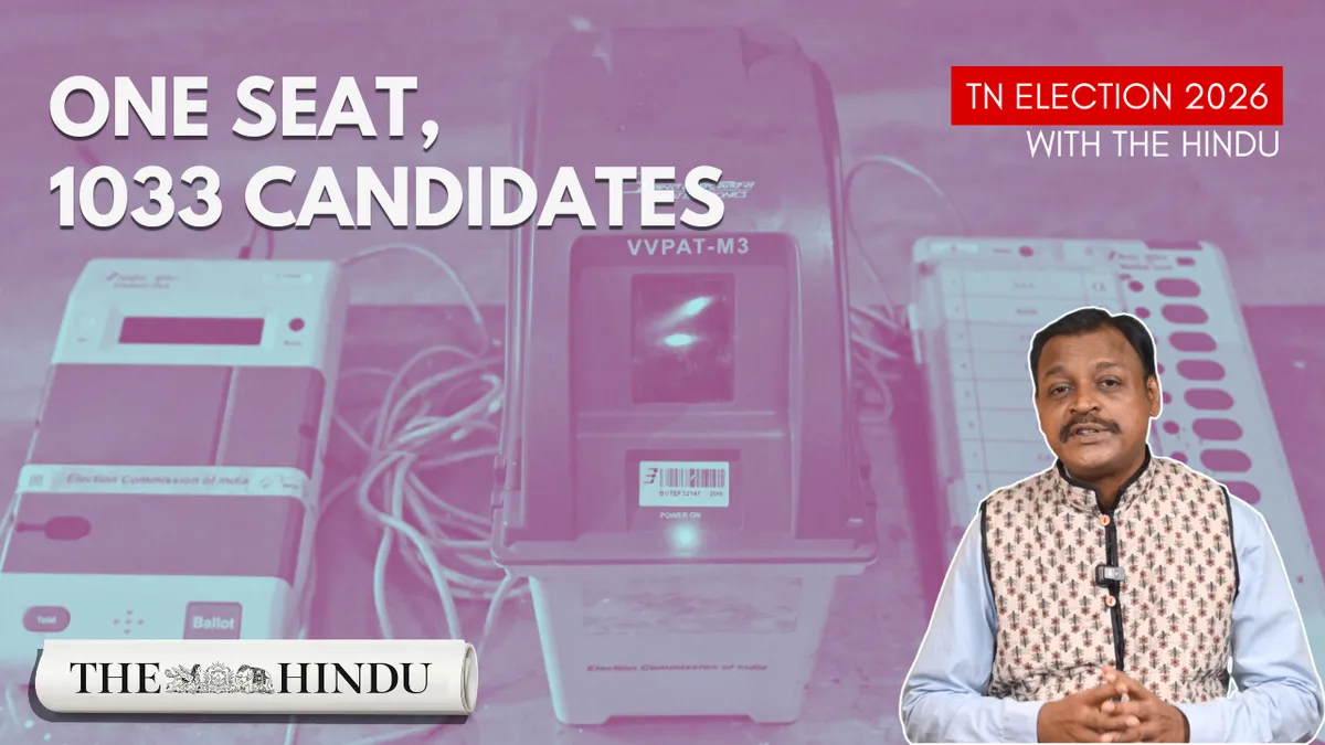 Watch: 1,033 candidates in one election: Tamil Nadu&rsquo;s craziest poll